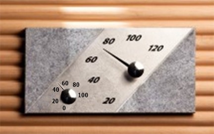 Sauna°C - Thermometer