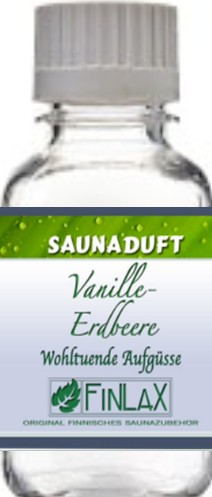 Sauna-Aufguss Vanille-Erdbeere