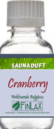 Sauna-Aufguss Cranberry